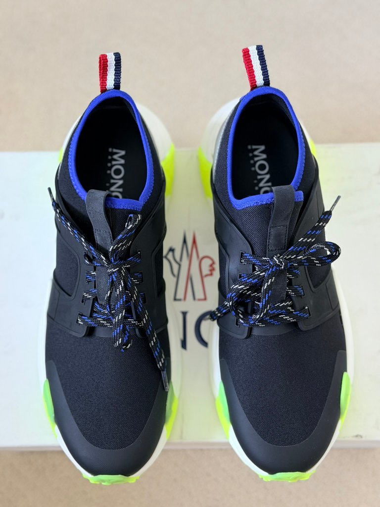 Moncler Mens Sneakers Size 45 Us 12 Brand New In Box
